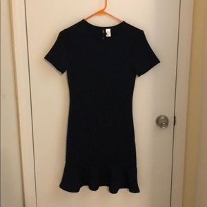 Navy fitted HM dress